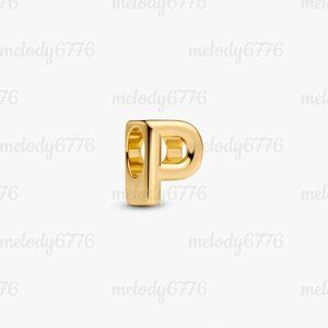 Pandora Letter P Alphabet Charm